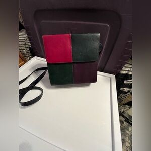 Chic Color Block Crossbody Bag
Vintage
